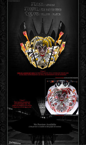 Graphics Kit For Yamaha Fzr Waverunner Gx1800 2009-16 Jetski Hood  Wrap 'Lucky' Decal - Darkside Studio Arts LLC.