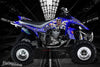 Graphics Kit For Yamaha 20014-2018 Yfz450 Wrap Decal "Lucky" Fits Oem Plastics Parts | Darkside Studio Arts LLC.