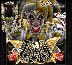 'Lucky' Themed Graphics  Skin Decal Kit Fits Pro Boat Zelos 36 And Miss Geico - Darkside Studio Arts LLC.