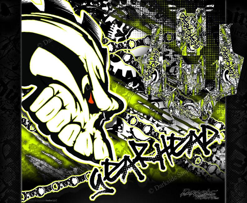 Redcat Racing Tr-Mt8E Wrap Graphics Decals 