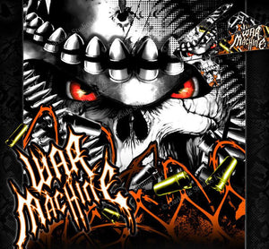 "War Machine" Graphics Decals Fits Sx & Sxf Ktm 2011-2018 Sx 250Sxf 450Sxf 125 - Darkside Studio Arts LLC.