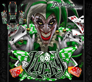 'Lucky' Graphics Fits Oem Lexan Body & Parts Traxxas E-Revo Wrap Decals - Darkside Studio Arts LLC.