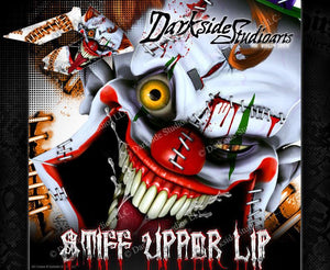 "Stiff Upper Lip" Graphics Wrap Decals Fits Ktm Free Ride 250R 350 E-Sx E-Xc - Darkside Studio Arts LLC.