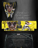 Graphics Kit For Can-Am Commander 1000X 1000 Hood & Tailgate "The Jesters Grin " Black | Darkside Studio Arts LLC.