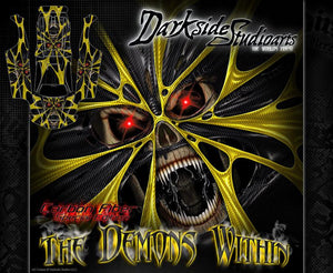 'The Demons Within' Graphics Skin Kit Fits Traxxas E-Revo Body # Tra5611 - Darkside Studio Arts LLC.