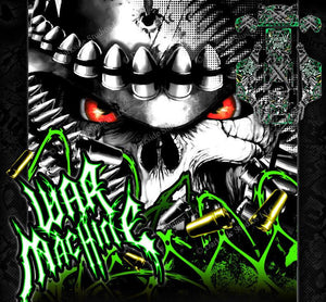 'War Machine' Graphics Wrap Fits Arrma Kraton Body # Ar406050 - Darkside Studio Arts LLC.