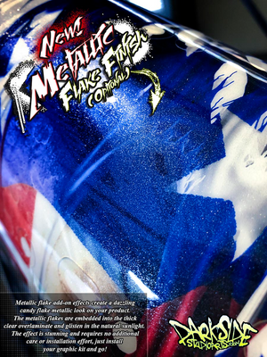 Ski-Doo Gen 4 Partial Wrap Graphics Kit For Mxz Summit Renegade Adrenaline 'Ripper' - Darkside Studio Arts LLC.