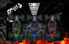 'Hell Ride' Skid Protection Chassis Wrap Graphics Fits Pro-Line Ambush Pro-Mt 4X4 Pro400534 | Darkside Studio Arts LLC.
