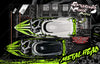 'Metal Head' Partial Skin Wrap Hull Decal Graphics Kit Fits Traxxas M41 Spartan | Darkside Studio Arts LLC.