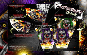 'Pyro' Themed Graphics Wrap Fits Kraken Vekta.5 / Sidewinder / Tsk B Class 1 Body Panel - Darkside Studio Arts LLC.
