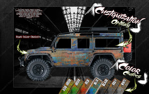 'Rust' Series Graphics Skin Fits Traxxas Trx-4 Defender Sport - Darkside Studio Arts LLC.