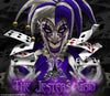 Graphics For Honda 300Ex Trx300Ex 1993-2006 Atv "The Jesters Grin" Black Joker | Darkside Studio Arts LLC.