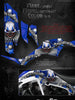 Graphics Kit For Yamaha Raptor 350 Designed For Blue Plastics "The Freak Show" Decals | Darkside Studio Arts LLC.