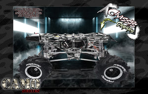 'Camo' Chassis Skin Accessory Hop-Up For Primal Rc Raminator Truck Fits #Prrmt022 #Prrmt021 #Prrmt020 - Darkside Studio Arts LLC.