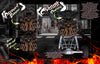 'Hell Ride' Flame Reaper Themed Chassis Skin Fits Kraken Vekta .5 / Kv5Tt Kv4406 Skid Plate | Darkside Studio Arts LLC.