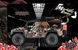 'Lucky' Themed Graphics Skin Fits Traxxas Trx-4 Defender Sport - Darkside Studio Arts LLC.