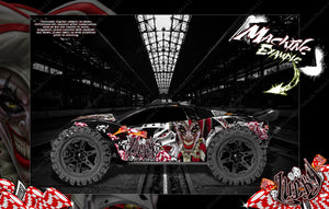 'Lucky' Graphics Wrap Fits Traxxas E-Revo / E-Revo 2.0 / Rustler / Rustler 4X4 - Darkside Studio Arts LLC.