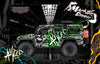 'Amped' Themed Graphics Skin Fits Traxxas Trx-4 Defender Sport | Darkside Studio Arts LLC.