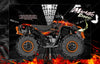 Graphics Kit For Can-Am Renegade 500 850 1000 Xmr "Hell Ride" Wrap Decals Full Coverage Set | Darkside Studio Arts LLC.