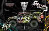 'Amped' Themed Graphics Skin Fits Traxxas Trx-4 Defender Sport | Darkside Studio Arts LLC.