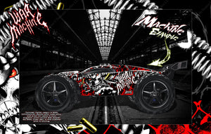 'War Machine' Skin Fits Traxxas E-Revo / E-Revo 2.0 / Rustler / Rustler 4X4 Graphics Wrap - Darkside Studio Arts LLC.