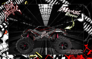 'War Machine' Accent Kit Can Fit On Traxxas Summit Rustler E-Revo E-Maxx T-Maxx And More - Darkside Studio Arts LLC.