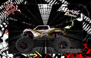 'War Machine' Hop Up Body Graphic Skin Wrap Accent Kit Fits Axial Bomber Wraith Yeti Scx10 Jeep - Darkside Studio Arts LLC.