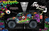 'Ruckus' Themed Graphics Skin Fits Traxxas Trx-4 Defender Sport | Darkside Studio Arts LLC.