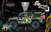 'Amped' Themed Graphics Skin Fits Traxxas Trx-4 Defender Sport | Darkside Studio Arts LLC.