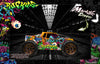 'Ruckus' Themed Graphics Wrap Skin Fits Losi Lst 3Xl-E Body # Los340000 | Darkside Studio Arts LLC.
