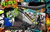 'Hustler' Themed Graphics Wrap Skin Kit Fits Ktm 2011-2022 Duke 125 200 390 690 790 | Darkside Studio Arts LLC.