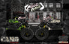 'Camo' Themed Aftermarket Graphics Fits Shock Towers On Traxxas X-Maxx 6S 8S Chassis | Darkside Studio Arts LLC.