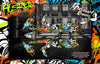 Graphics Kit For Kawasaki Kfx450R Wrap Decal 'Hustler' Fits Oem Plastics / Parts | Darkside Studio Arts LLC.