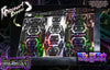 'Short Circuit' Chrome Graphics Wrap Skin For Sony Playstation Ps5 Digital & Disc | Darkside Studio Arts LLC.