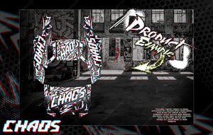 'Chaos' Themed Body Decal Graphics Kit Fits Losi 5Ive-T / Rovan / King Motor 30° North Big Flex (Which Can Fit 2.0 Chassis)As Well ) - Darkside Studio Arts LLC.