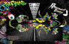 Graphics Kit For Suzuki Ltr450 Lt500 Quadzilla Wrap 'Ruckus' With Custom Color Choice | Darkside Studio Arts LLC.