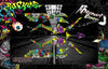 Graphics Kit For Yamaha Raptor 350 Wrap 'Ruckus' Fits Oem And Most Aftermarket Fenders And Parts | Darkside Studio Arts LLC.