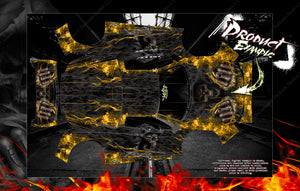 'Hell Ride' Graphics Wrap Skin Fits Traxxas Xo-1 Supercar Lexan Body Tra6411 - Darkside Studio Arts LLC.