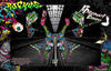 Graphics Kit For Suzuki Ltr450 Lt500 Quadzilla Wrap 'Ruckus' With Custom Color Choice | Darkside Studio Arts LLC.