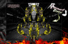 Graphics Kit For Can-Am Renegade 500 850 1000 Xmr "Hell Ride" Wrap Decals Full Coverage Set | Darkside Studio Arts LLC.