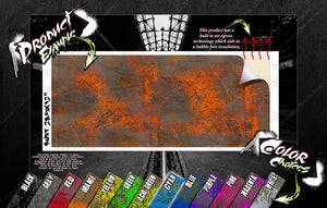'Rust Series' Graphics Wrap Skin Trim To Fit Fits Traxxas Axial Pro-Line Body & Chassis Graphics Wrap Decal Sheet Hop-Up Parts - Darkside Studio Arts LLC.