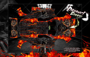 'Hell Ride' Graphics Wrap Skin Fits Traxxas Xo-1 Supercar Lexan Body Tra6411 - Darkside Studio Arts LLC.
