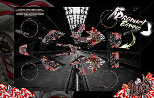 Graphics For Honda 2004-2022 Crf50 Pitbike  Decals "Lucky" Wrap Joker Jester - Darkside Studio Arts LLC.