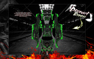 'Hell Ride' Graphics Wrap Fits Traxxas E-Revo / E-Revo 2.0 / Rustler / Rustler 4X4 - Darkside Studio Arts LLC.