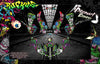 Graphics Kit For For Kawasaki Kfx400 Suzuki Ltz400 2003-2019 Wrap 'Ruckus' With Custom Color Choice | Darkside Studio Arts LLC.