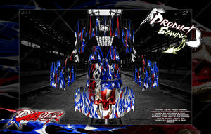 'Ripper' Themed Graphics Fit Pro-Line Brute Bash Body # 3498-15  On Traxxas Slash 4X4 - Darkside Studio Arts LLC.