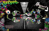 Graphics Kit For Suzuki Ltr450 Lt500 Quadzilla Wrap 'Ruckus' With Custom Color Choice | Darkside Studio Arts LLC.