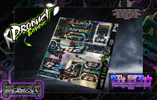 'Short Circuit' Themed Graphics Wrap Kit Fits Kipps RC Bodies® | EDM ...