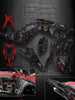 Graphics Kit For Yamaha 2013-2023 Raptor 700 "The Outlaw" Decals For Black Parts | Darkside Studio Arts LLC.