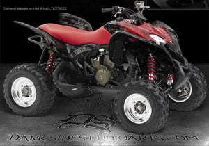 Graphics For Honda Trx700Xx  Decals  Set "The Outlaw" Parts & Accessories All Year - Darkside Studio Arts LLC.
